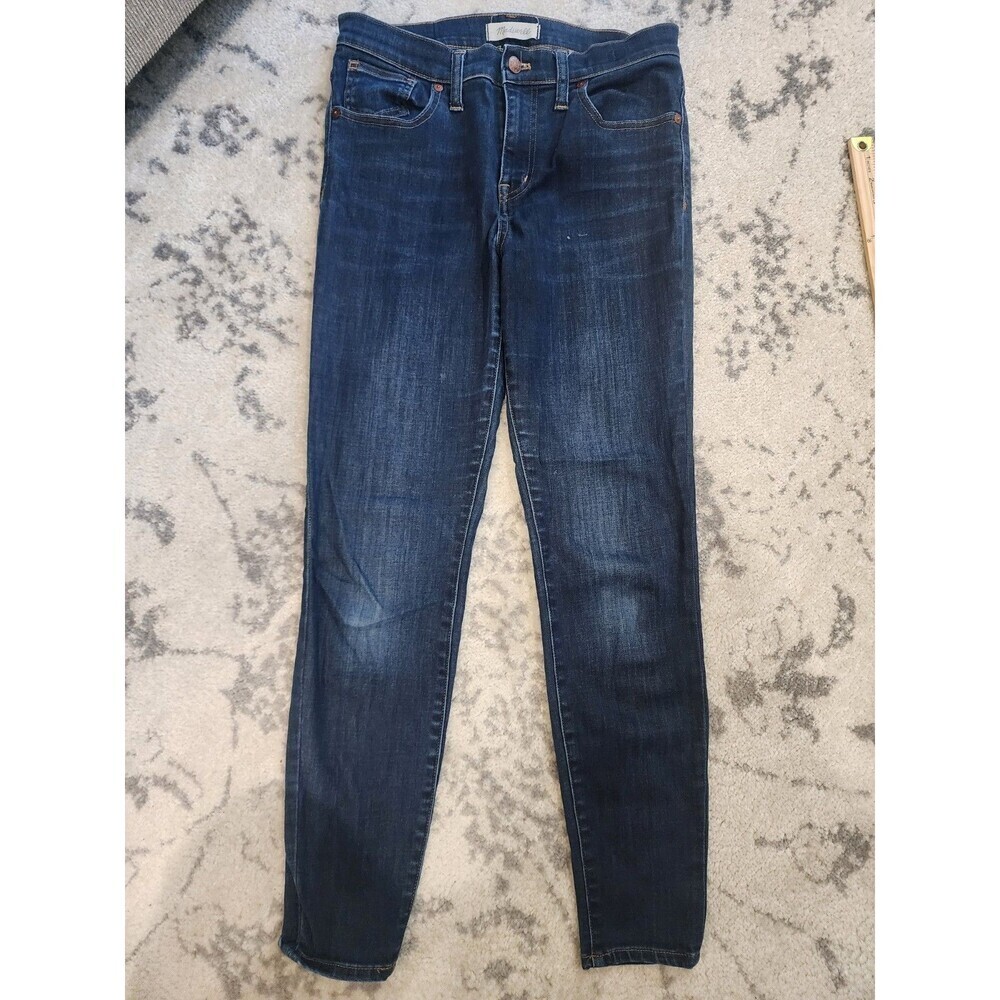 Madewell 9" high riser skinny skinny jeans denim size 28 womens